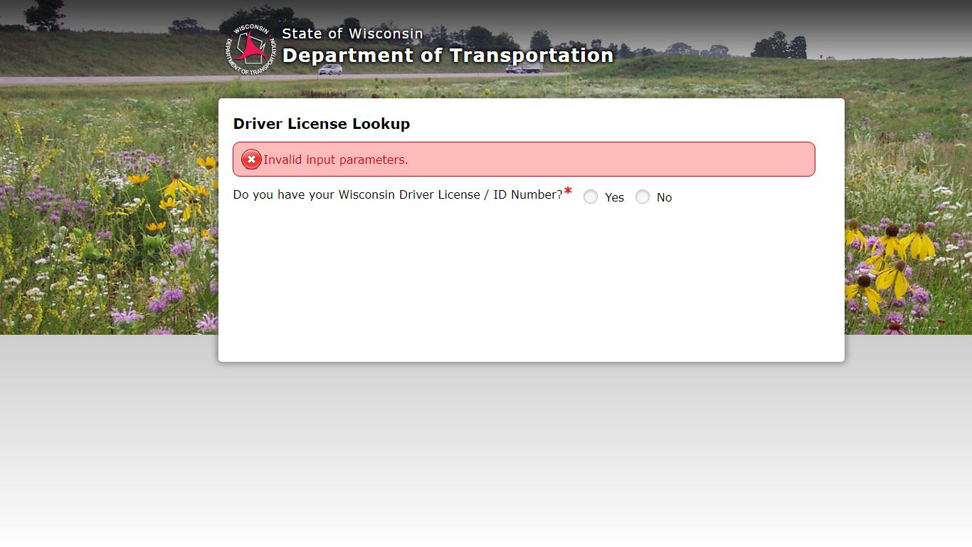 Driver License Lookup